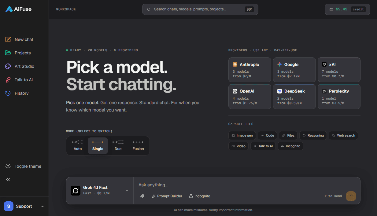AiFuse Workspace